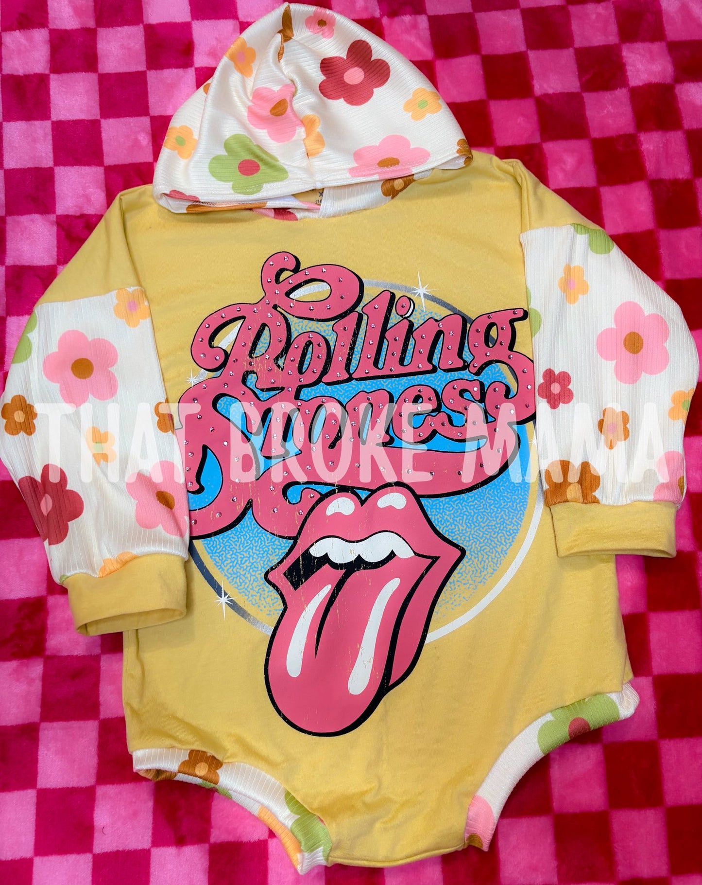 UPCYCLE Oversized Romper w/ Hoodie (LS) | 3/4T ✨ RTS