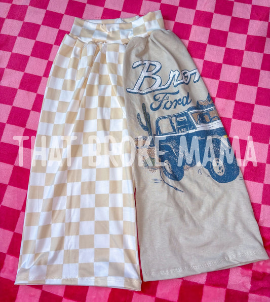 UPCYCLE Flowy Pants | 2T ✨ RTS