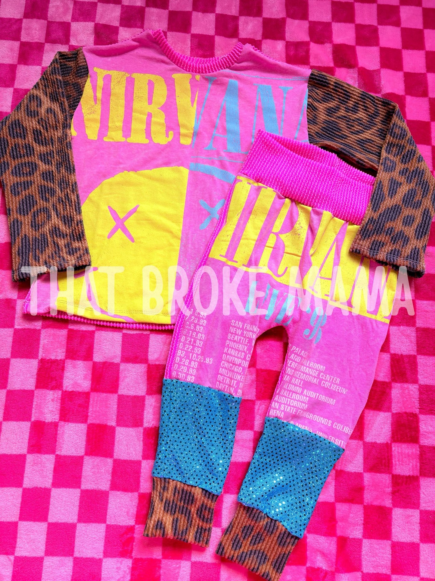 UPCYCLE Lounge Tee (LS) Set w/ Kolt Joggers | 2T ✨ RTS