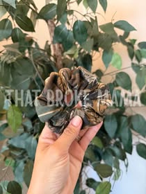 Mossy Camo Scrunchy