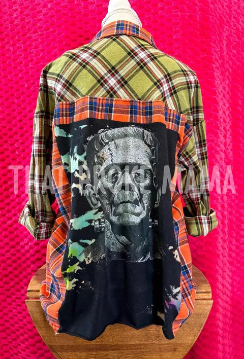 UPCYCLE Mama Button Up | ADULT M ✨ RTS