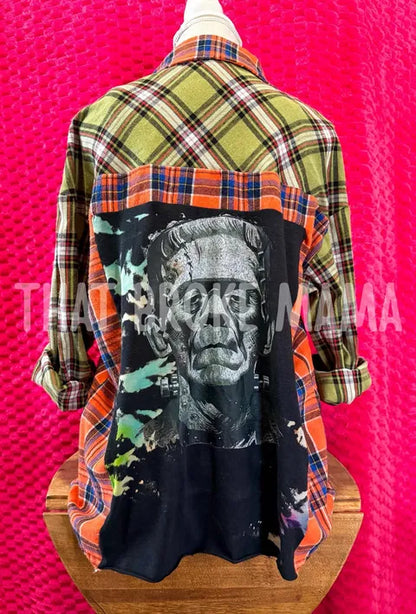 UPCYCLE Mama Button Up | ADULT M ✨ RTS