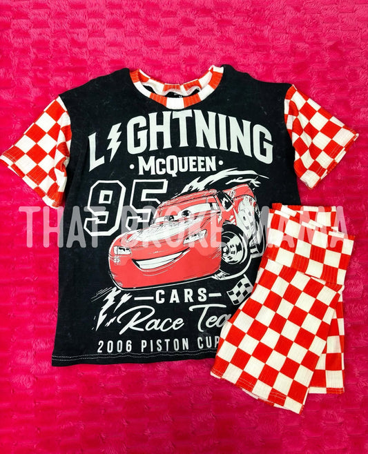 UPCYCLE Comfy Set (SS) w/ Biker Shorts | 3/6M ✨  RTS