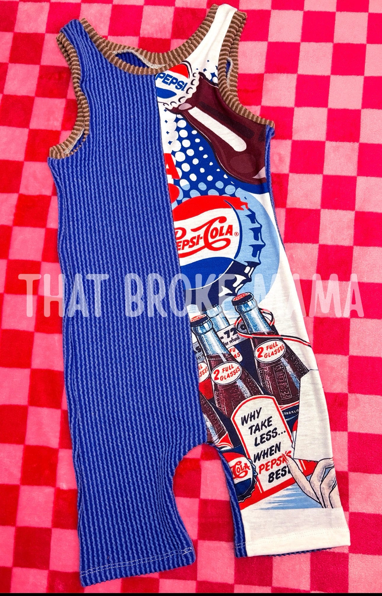 UPCYCLE Ollie Romper (TT) | 4T ✨ RTS