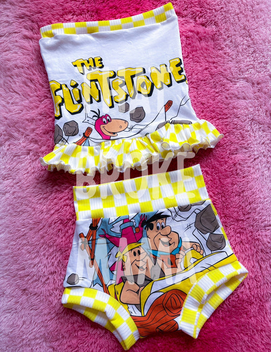 Tube Top & Bummie Set | UPCYCLE | 3/4T ✨ RTS