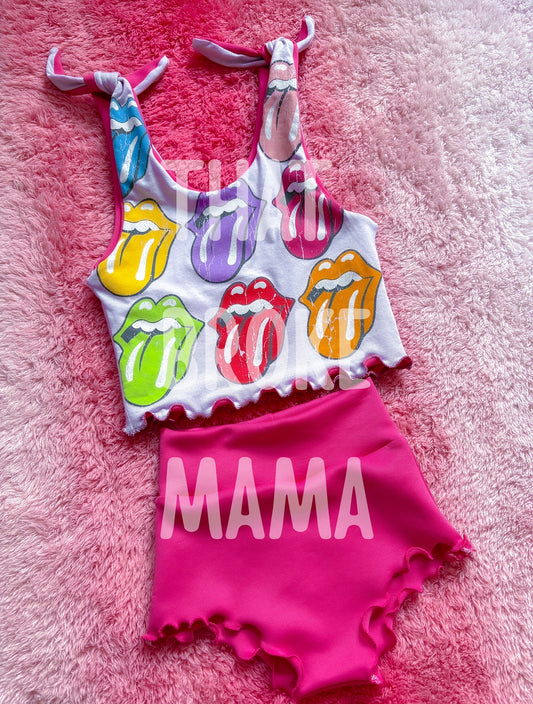 Petal Tank & Bummie Set | UPCYCLE | 2/3T ✨ RTS