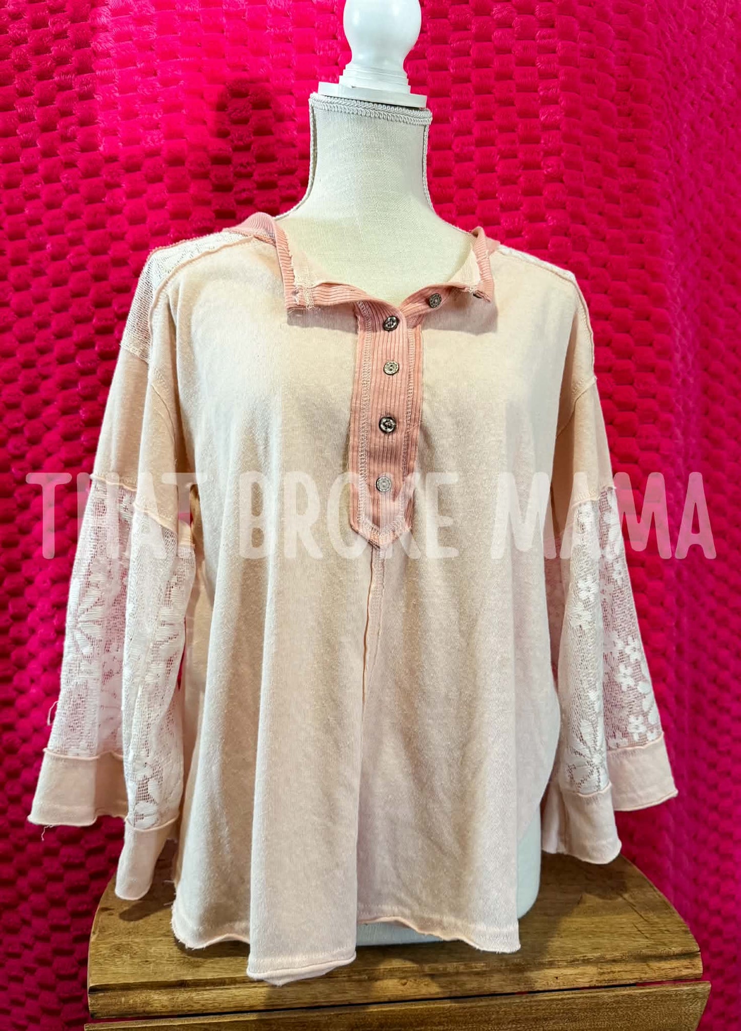 UPCYCLE Mama Button Up | ADULT M ✨ RTS