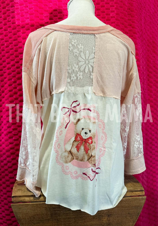 UPCYCLE Mama Button Up | ADULT M ✨ RTS